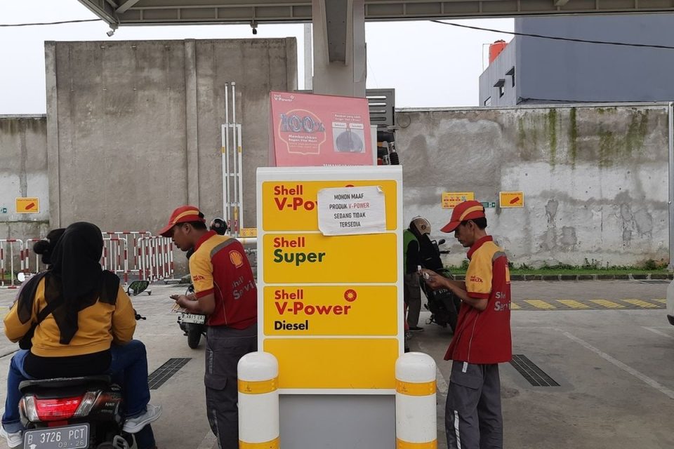 Karyawan SPBU Shell Cibinong Terancam Dirumahkan, Stok BBM Menipis