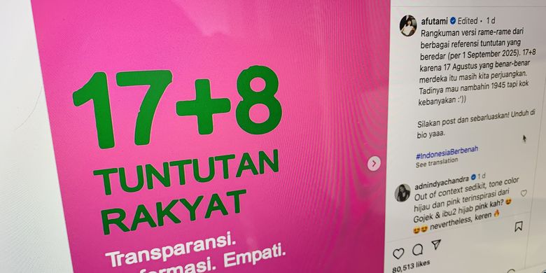 Deadline 5 September, DPR Jawab 17+8 Tuntutan Rakyat dengan 6 Keputusan Ini